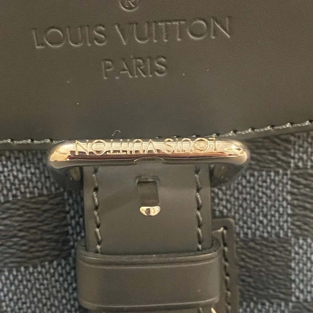 Louis Vuitton Damier Cobalt Coated Canvas Newport Messenger PM Bag